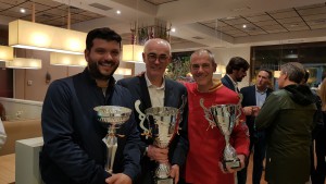 Marco Bianchi, Pedro Mandic, Paco Alemany, Inauguración Il Cortile